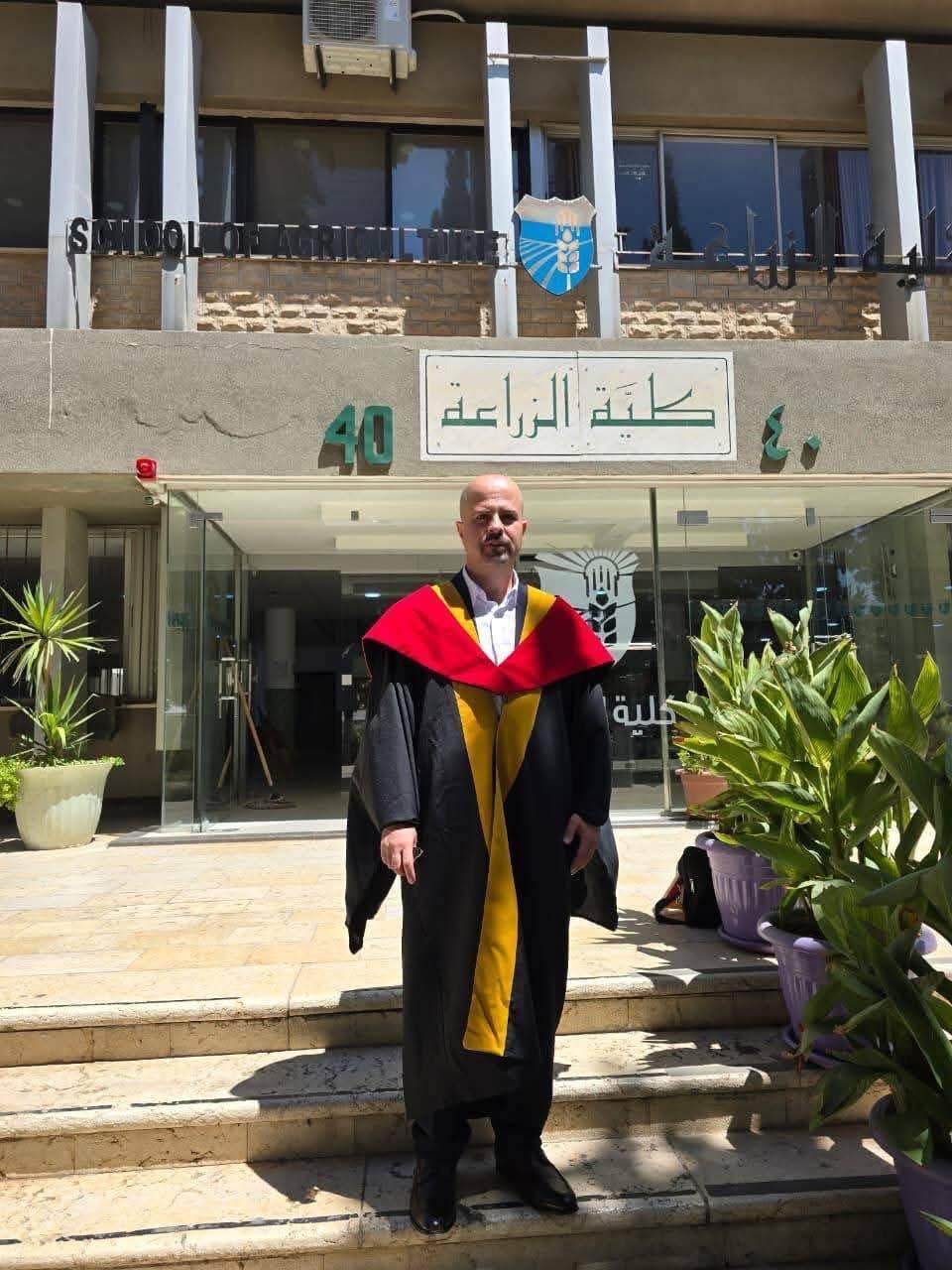 الدكتور مضر خليفة الصمادي…مبارك
