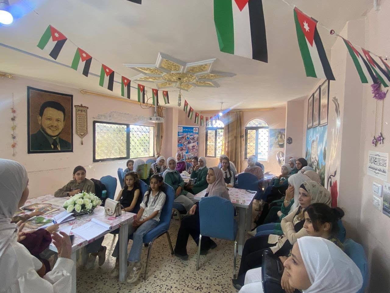 مديرية شباب محافظة عجلون تشارك في ماراثون القراءة لعام 2025
