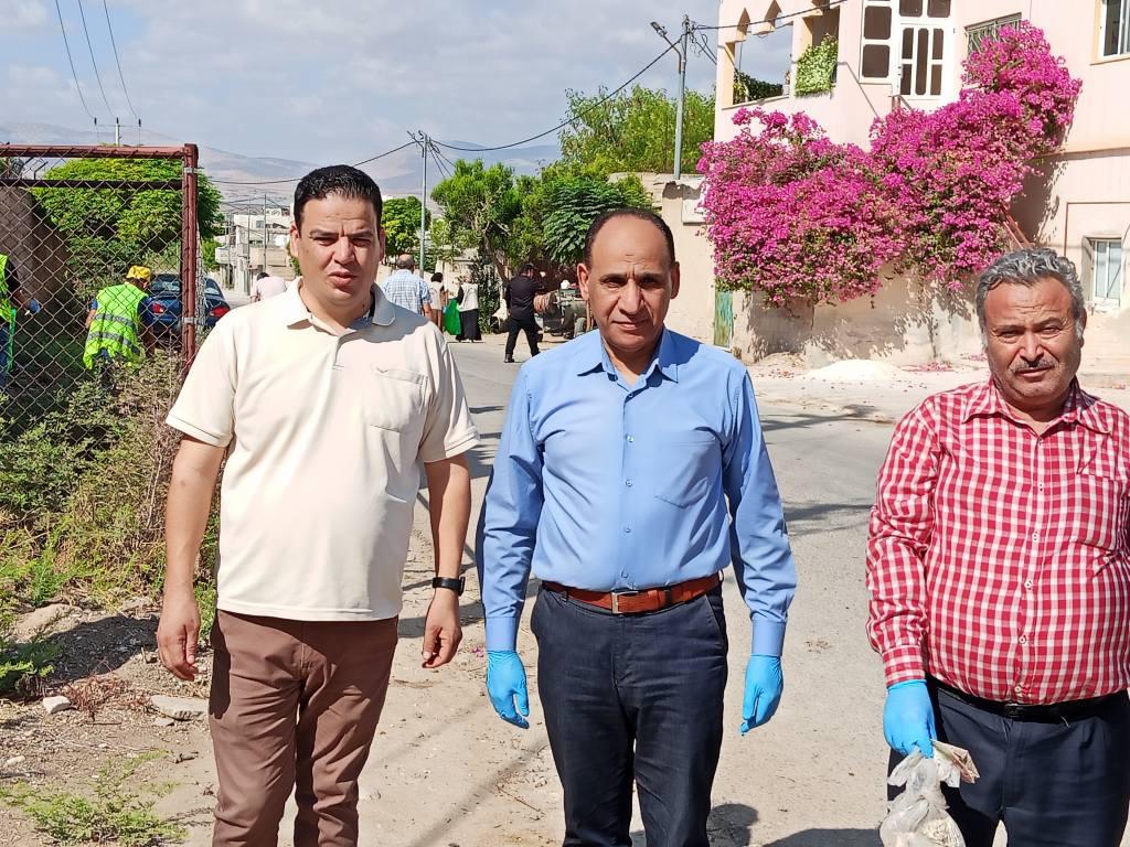 انطلاق حملة النظافة الوطنية في الأغوار الشمالية بمشاركة رسمية وتربوية