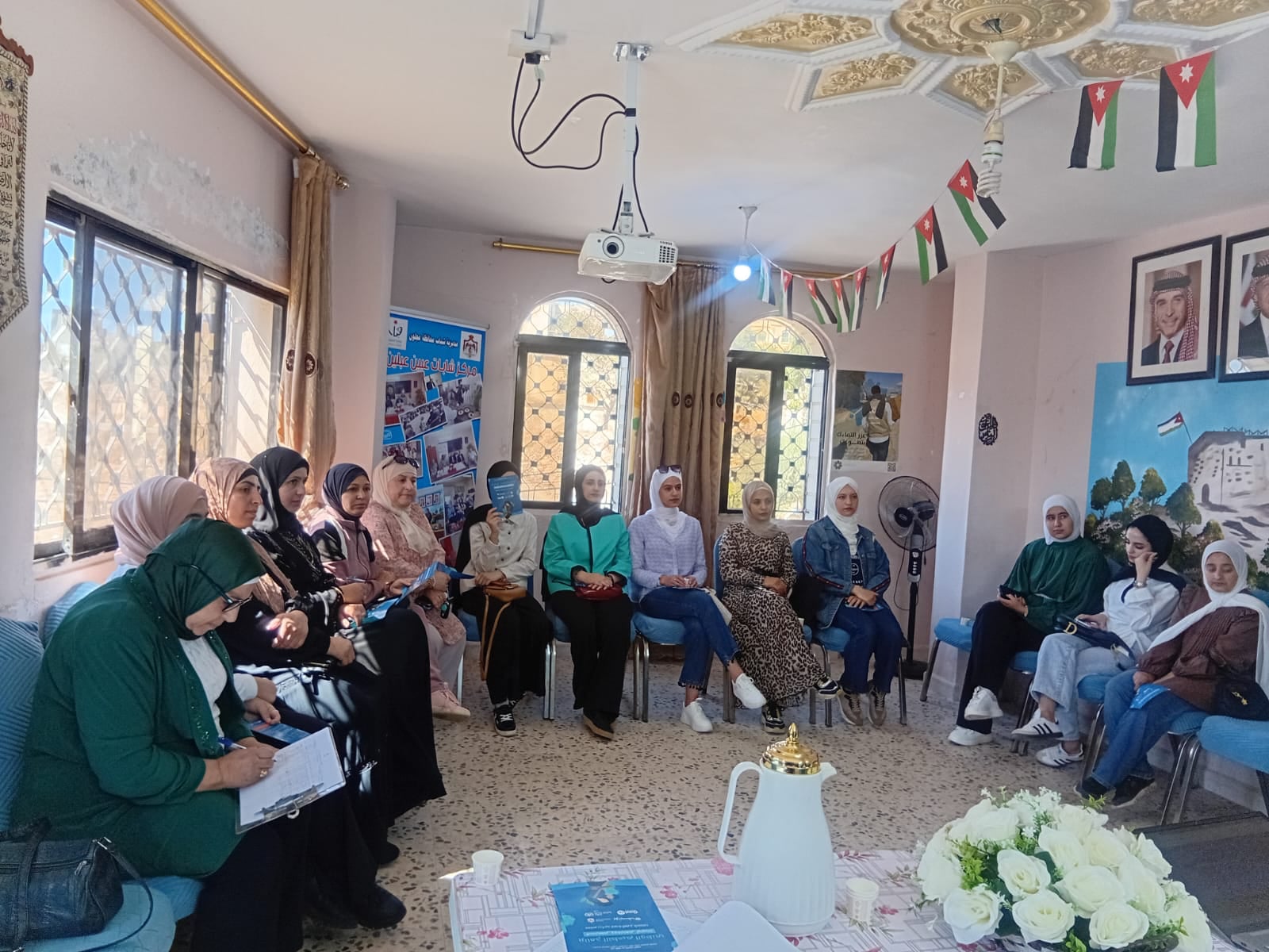 مركز شابات عبين عبلين ينظم محاضرة حول مطعوم المكورات الرئوية