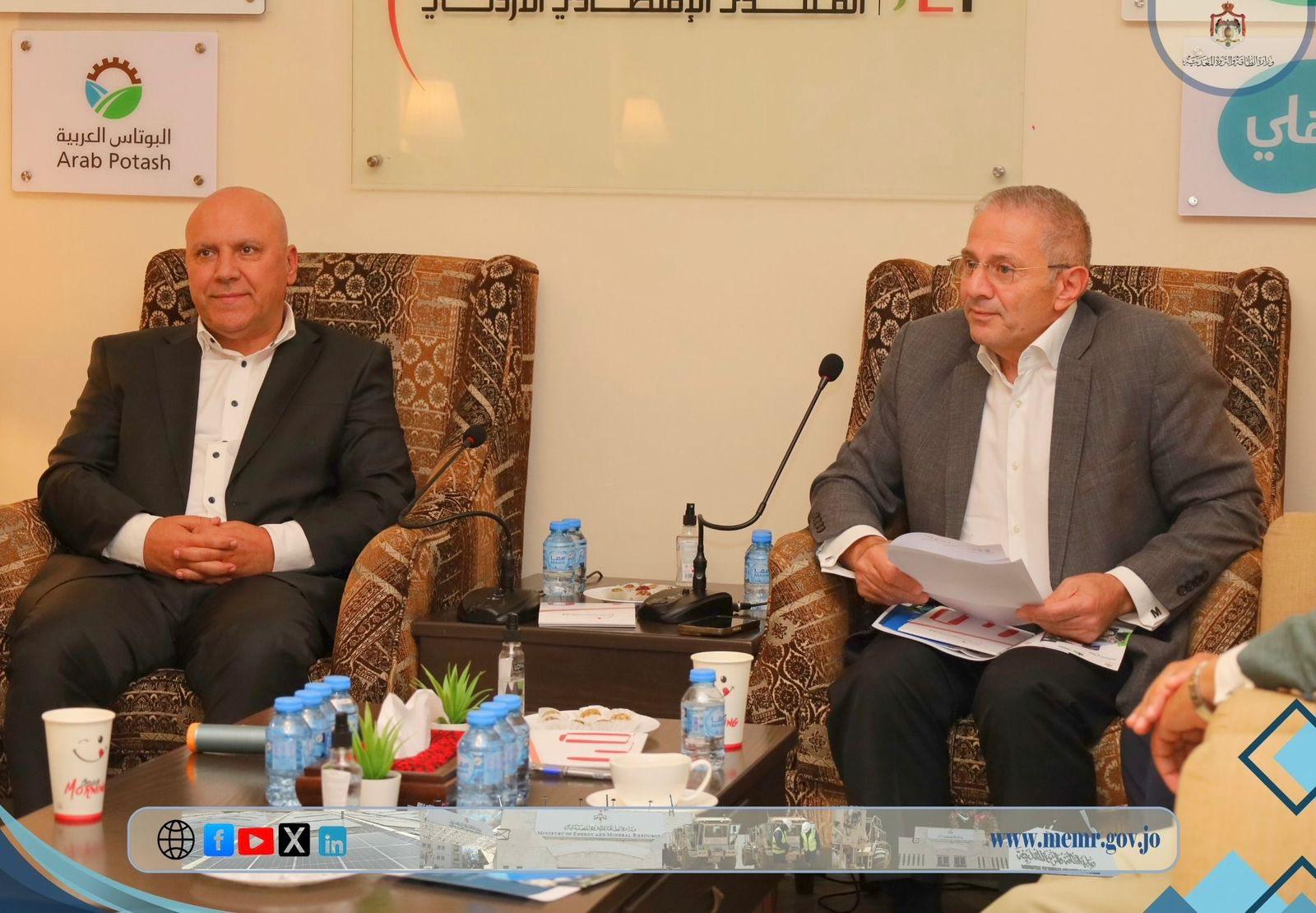 المدير التنفيذي لصندوق تشجيع الطاقة المتجددة يستعرض جهود الصندوق خلال جلسة المنتدى الاقتصادي الأردني