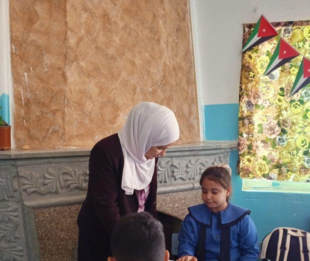 فريحات تزور مدرسة وادي الريان الأساسية المختلطة