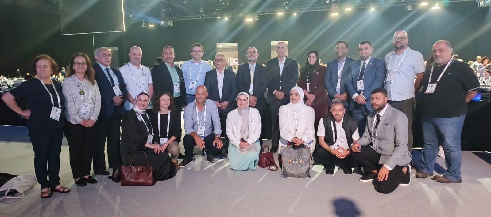 بالصور..لحظة اعلان فوز المرشح الأردني المرافي بمنصب المستشار عن غرب آسيا في IUCN