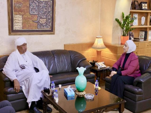 الكركي تستقبل سفير السودان وتؤكد عمق العلاقات الأخوية بين البلدين