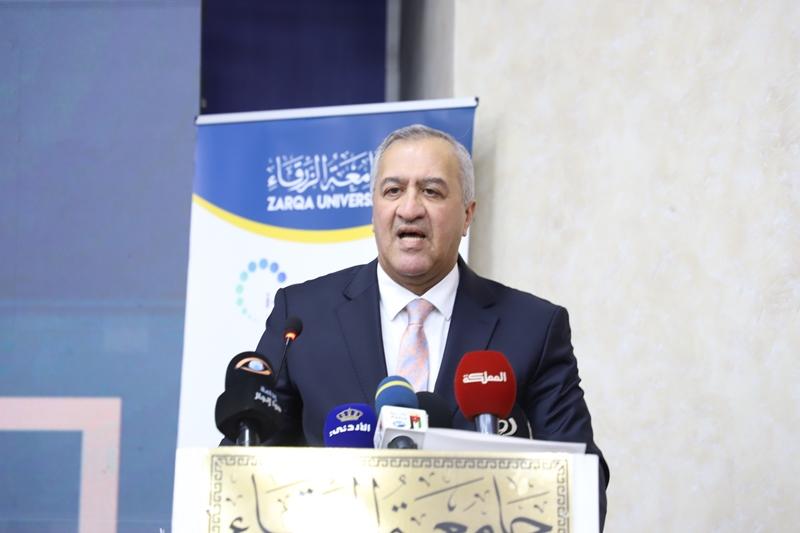 النوايسة يرعى اطلاق المؤتمر الدولي في الاتصال والاعلام لكلية اعلام جامعة الزرقاء