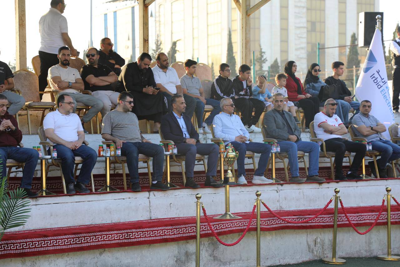 كهرباء إربد تنظم بطولة خماسي كرة القدم لموظفيها