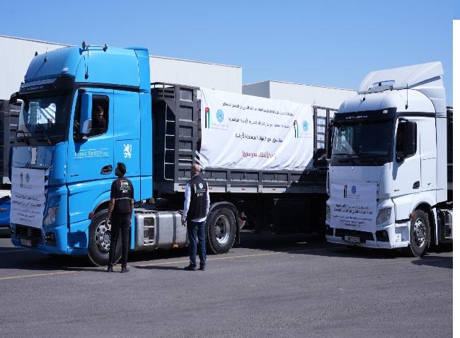الأردن يسيّر قافلة جديدة للأشقاء في سوريا