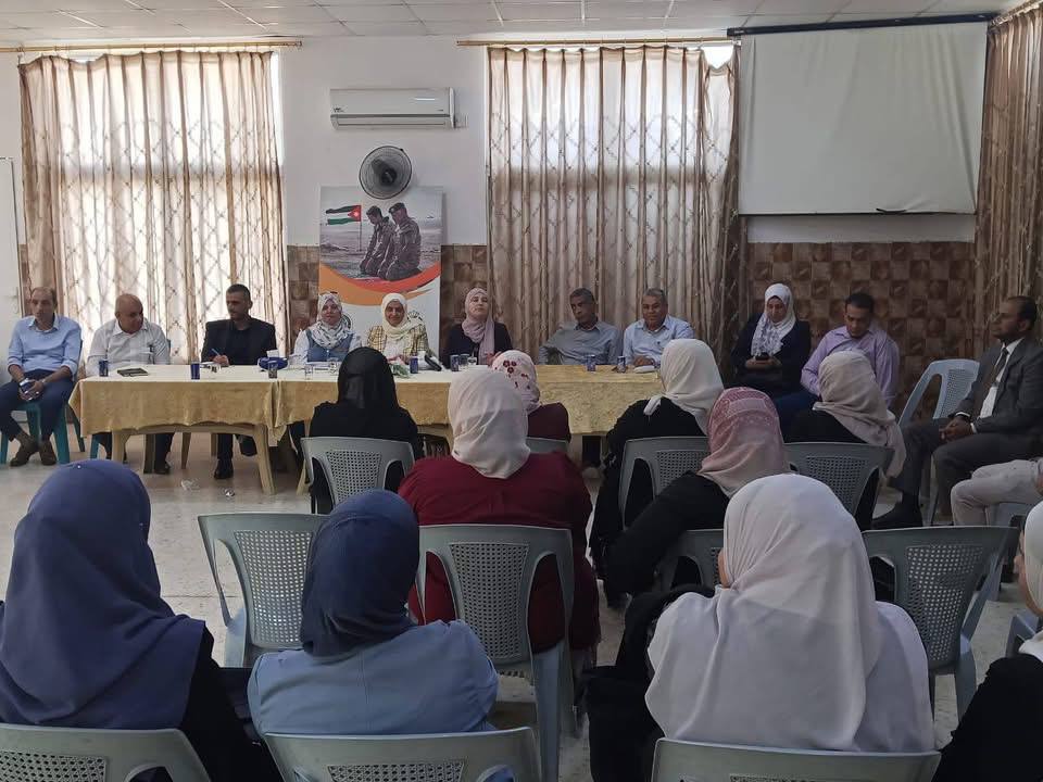 فريحات تؤكد أهمية تعزيز الجودة وتطوير التعليم المهني خلال اجتماعها مع مديري المدارس وضباط الجودة في لواء الأغوار الشمالية