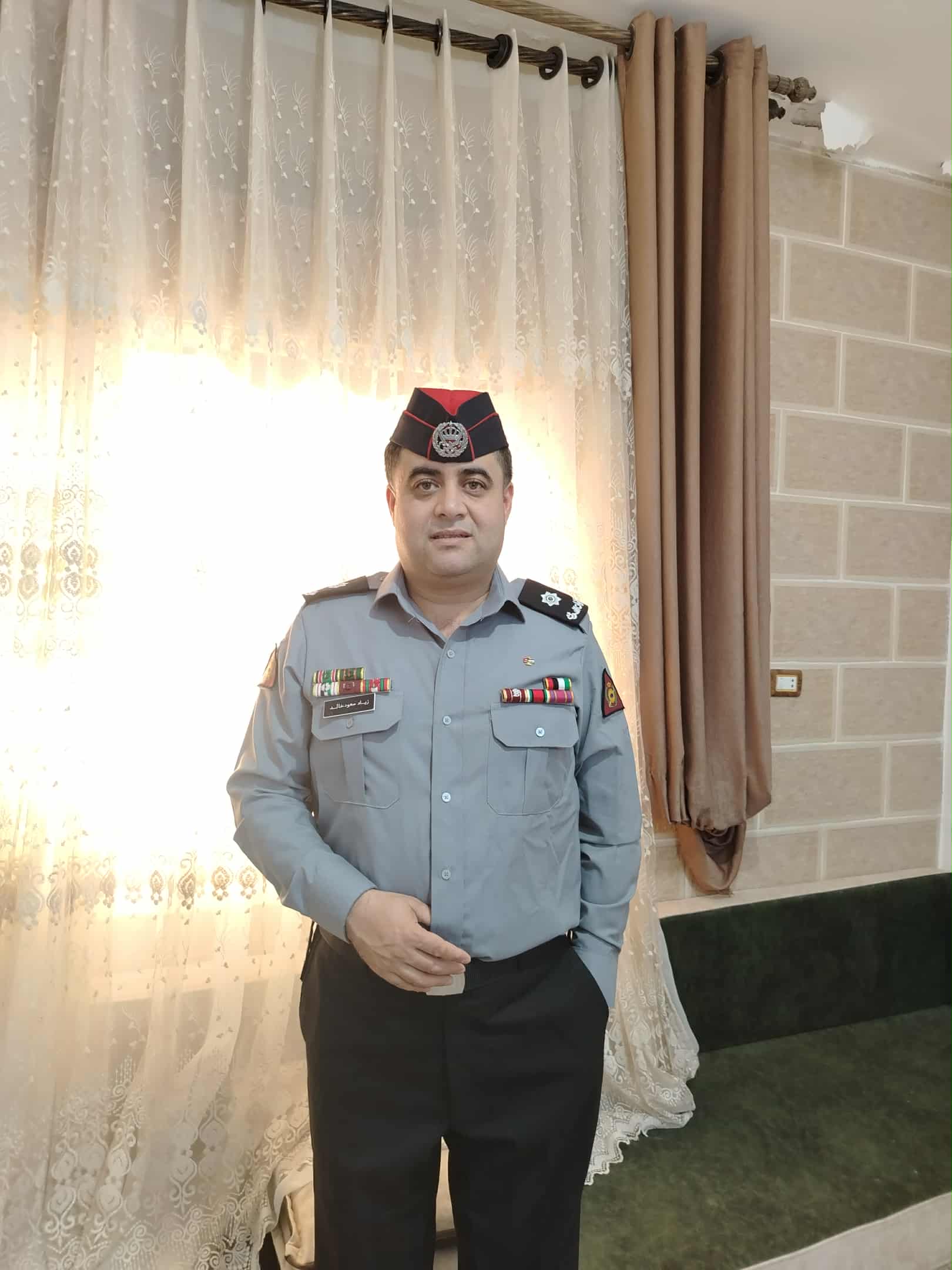 زياد الصقور ..مبارك الترفيع لرتبة ملازم ثاني