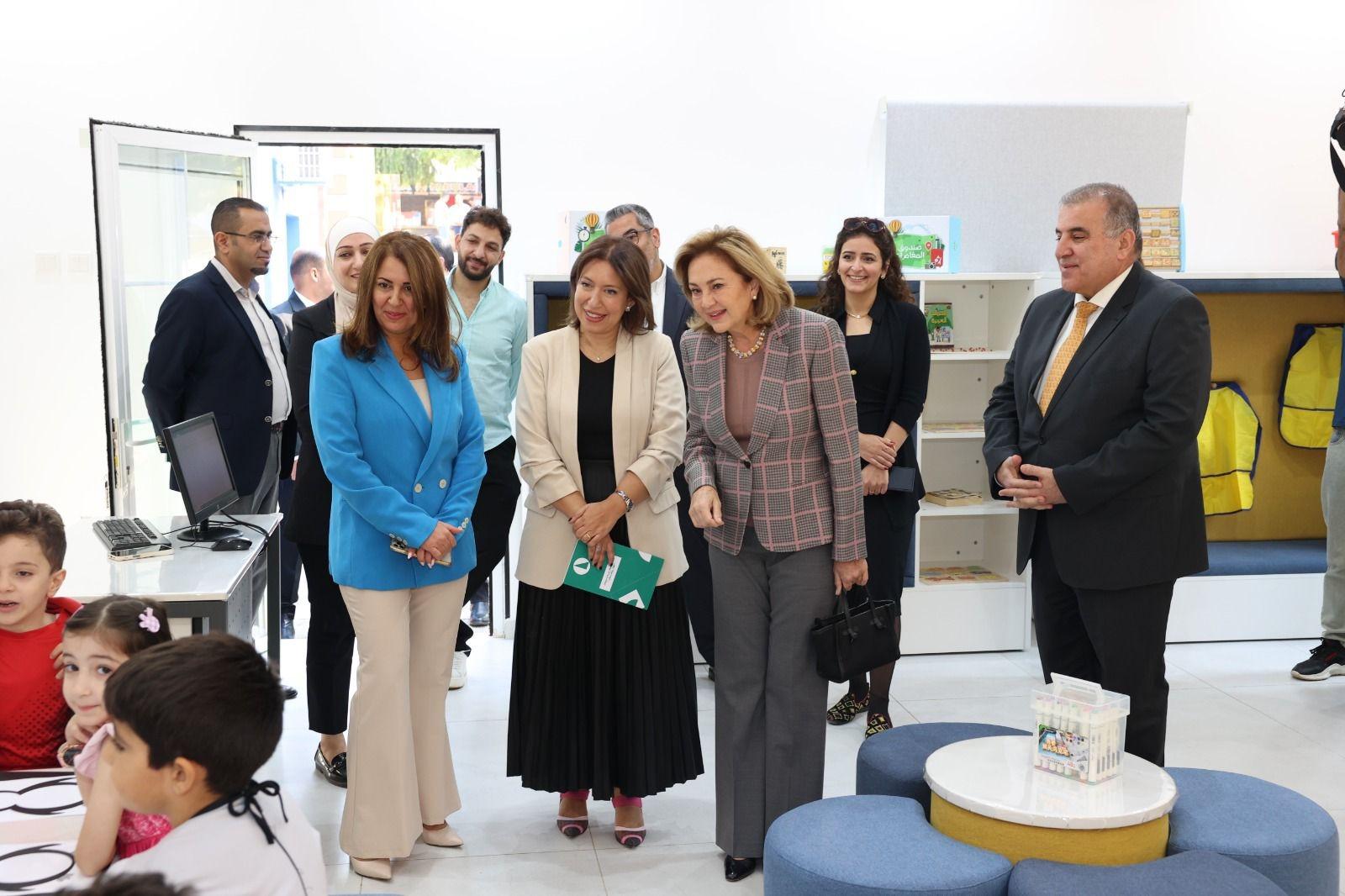 افتتاح مرافق للأطفال وألعاب خارجية في مركز زها