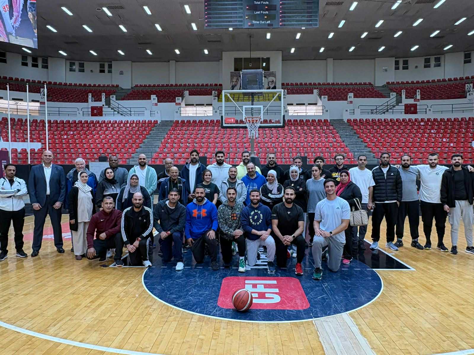 مركز إعداد القيادات الشبابية يطلق دورة مدربي كرة السلة – تصنيف درجة ثالثة