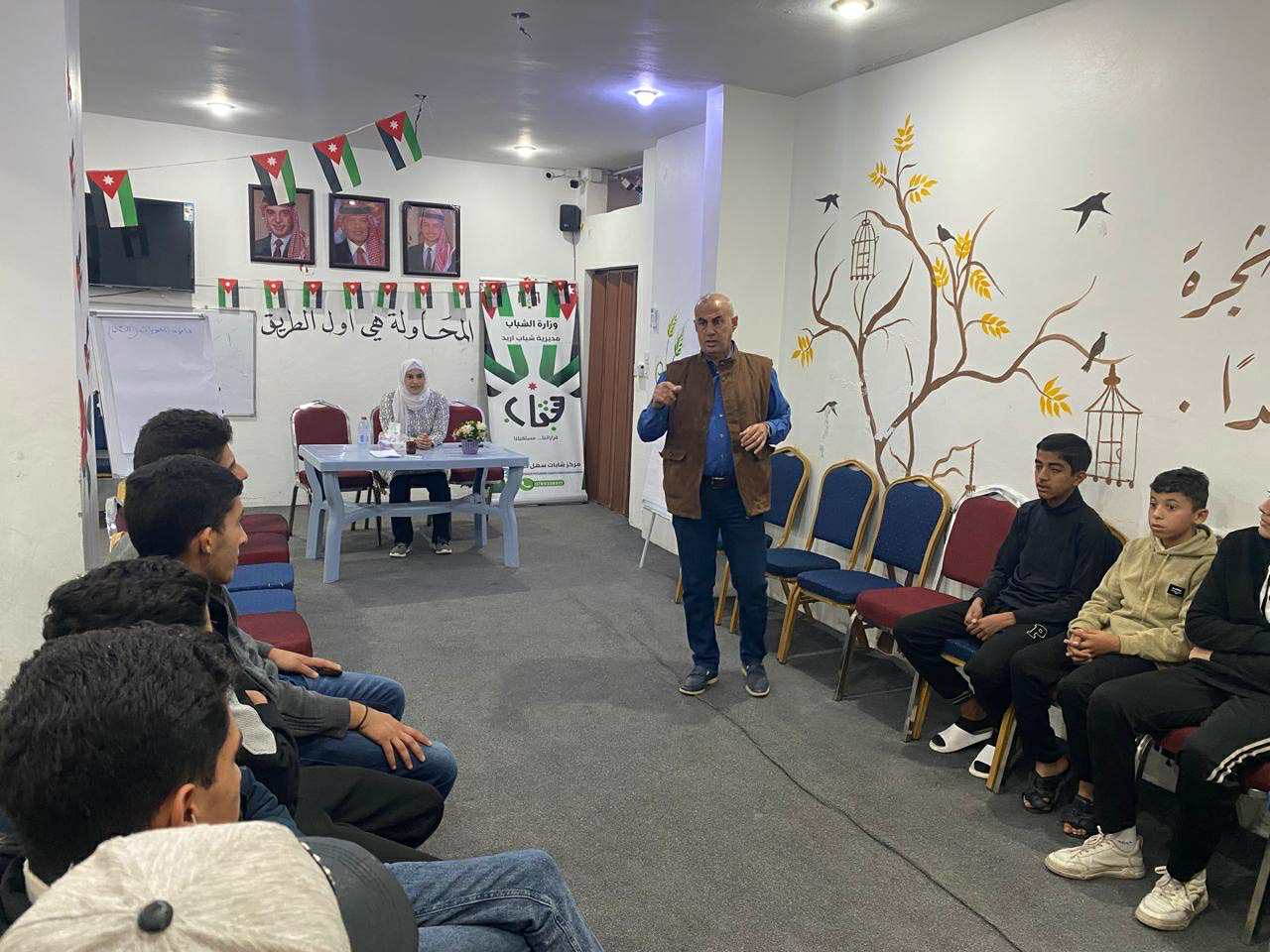 مركز شباب وشابات سهل حوران ينظم ورشة حول قانون العقوبات