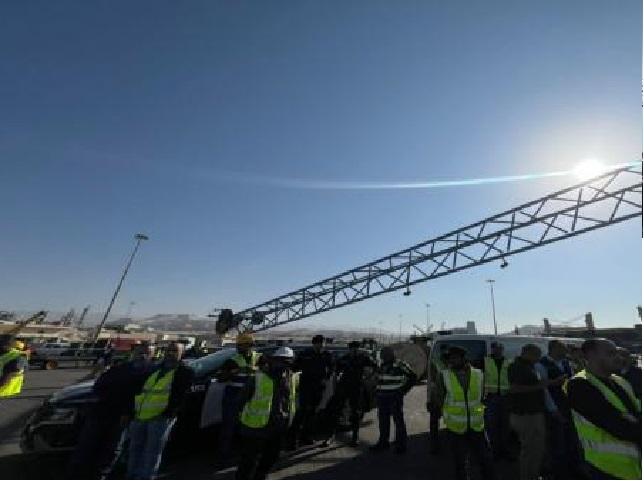 وفاة جراء سقوط رافعة في العقبة