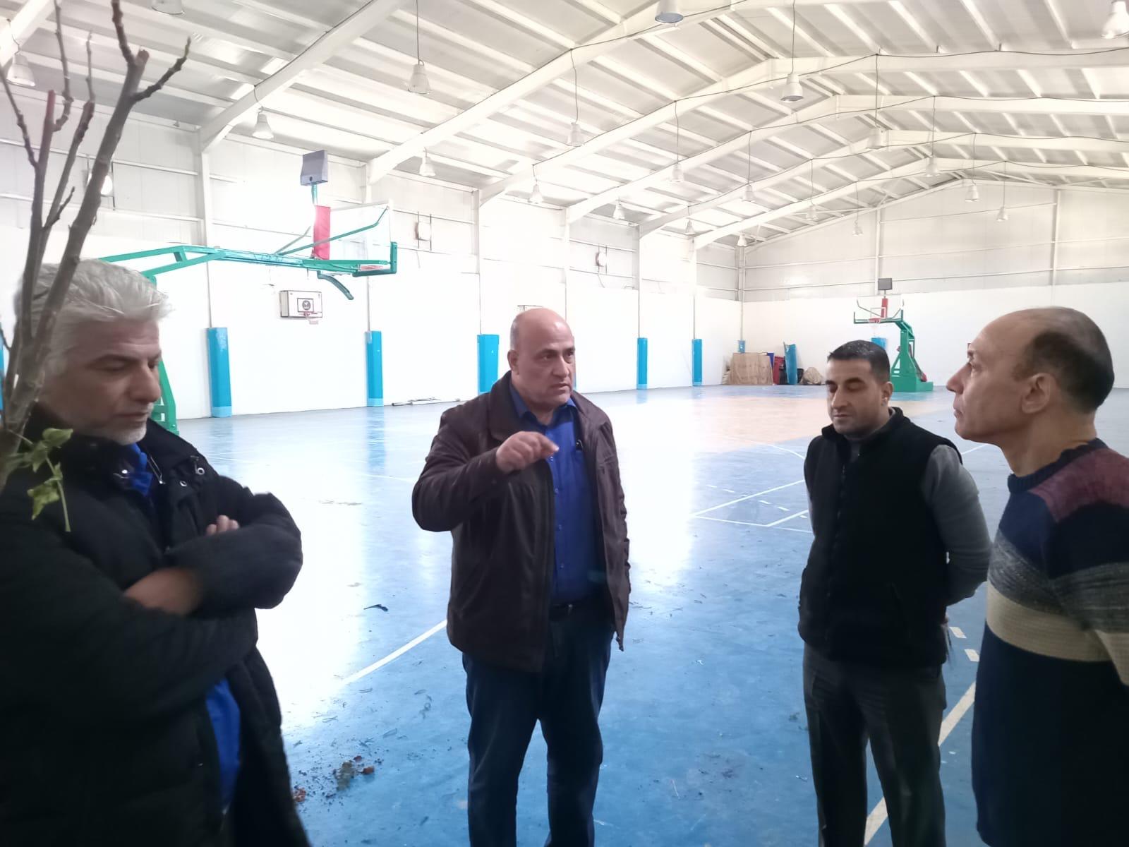 مدير شباب إربد يتفقد عدداً من المرافق الرياضية والشبابية في المحافظة