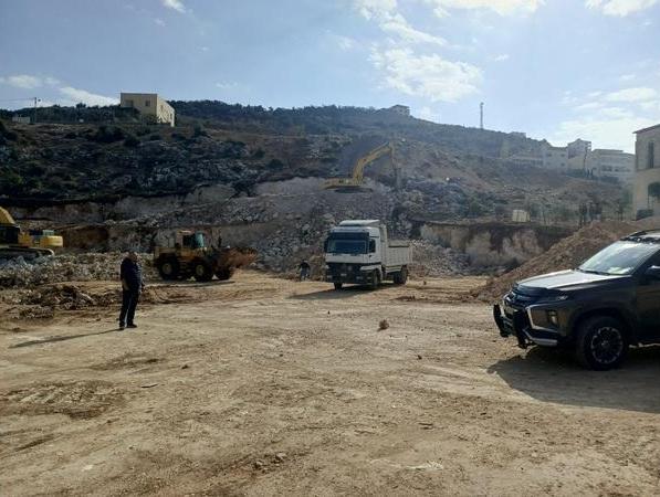 عجلون :بدء بناء مدرسة 