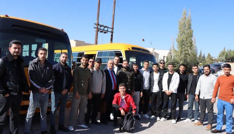 طلبة جامعة عجلون الوطنية في زيارة ميدانية لنادي Sparta Gym & Fitness Club