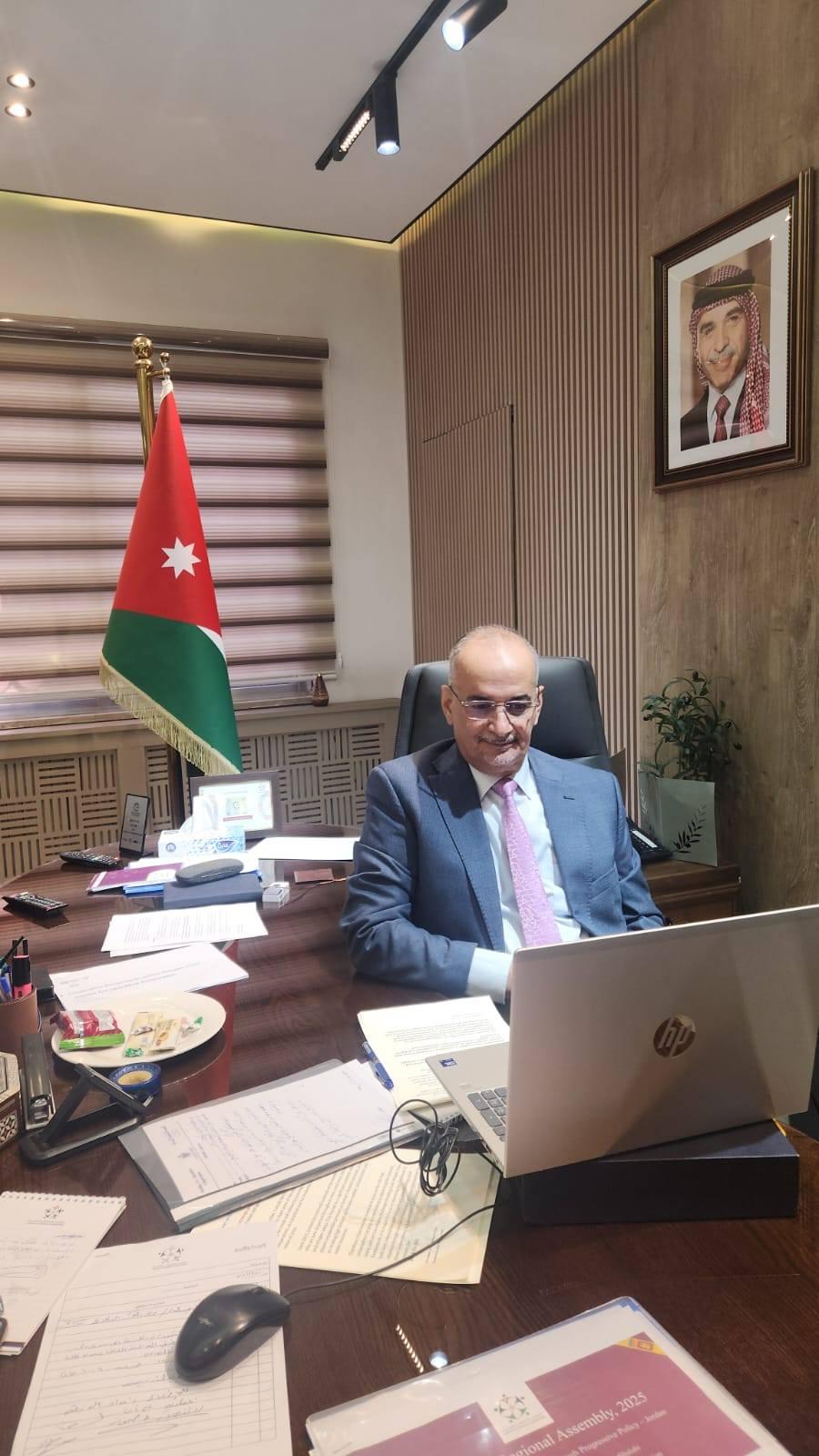 الشلبي يشارك في ندوة بعنوان التضامن في أوقات الأزمات