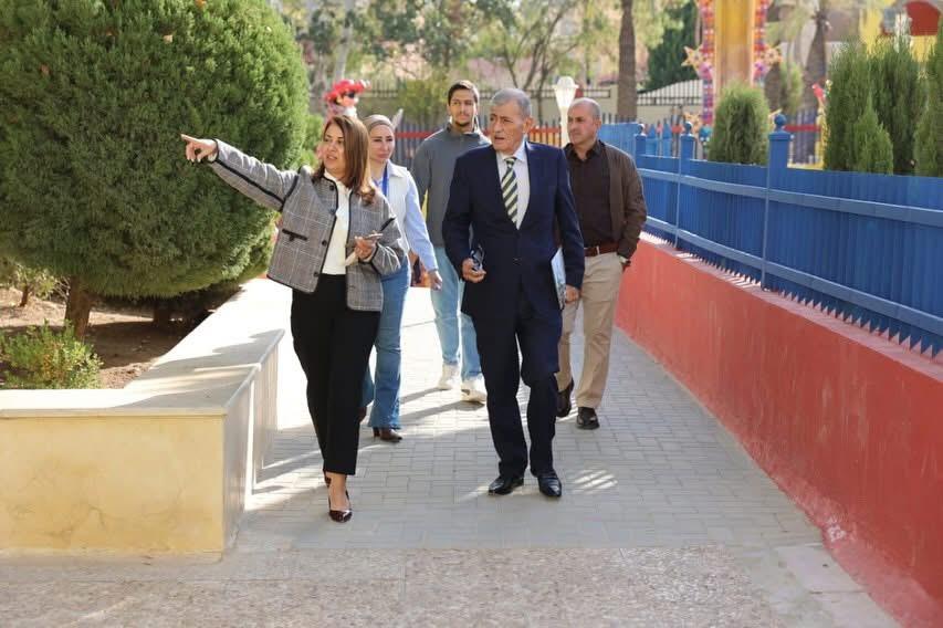 صبيح تستقبل رئيس مجلس محافظة اربد المهندس منذر البطاينة