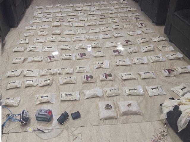 إحباط محاولتي تهريب كميات كبيرة من المواد المخدرة بواسطة بالونات