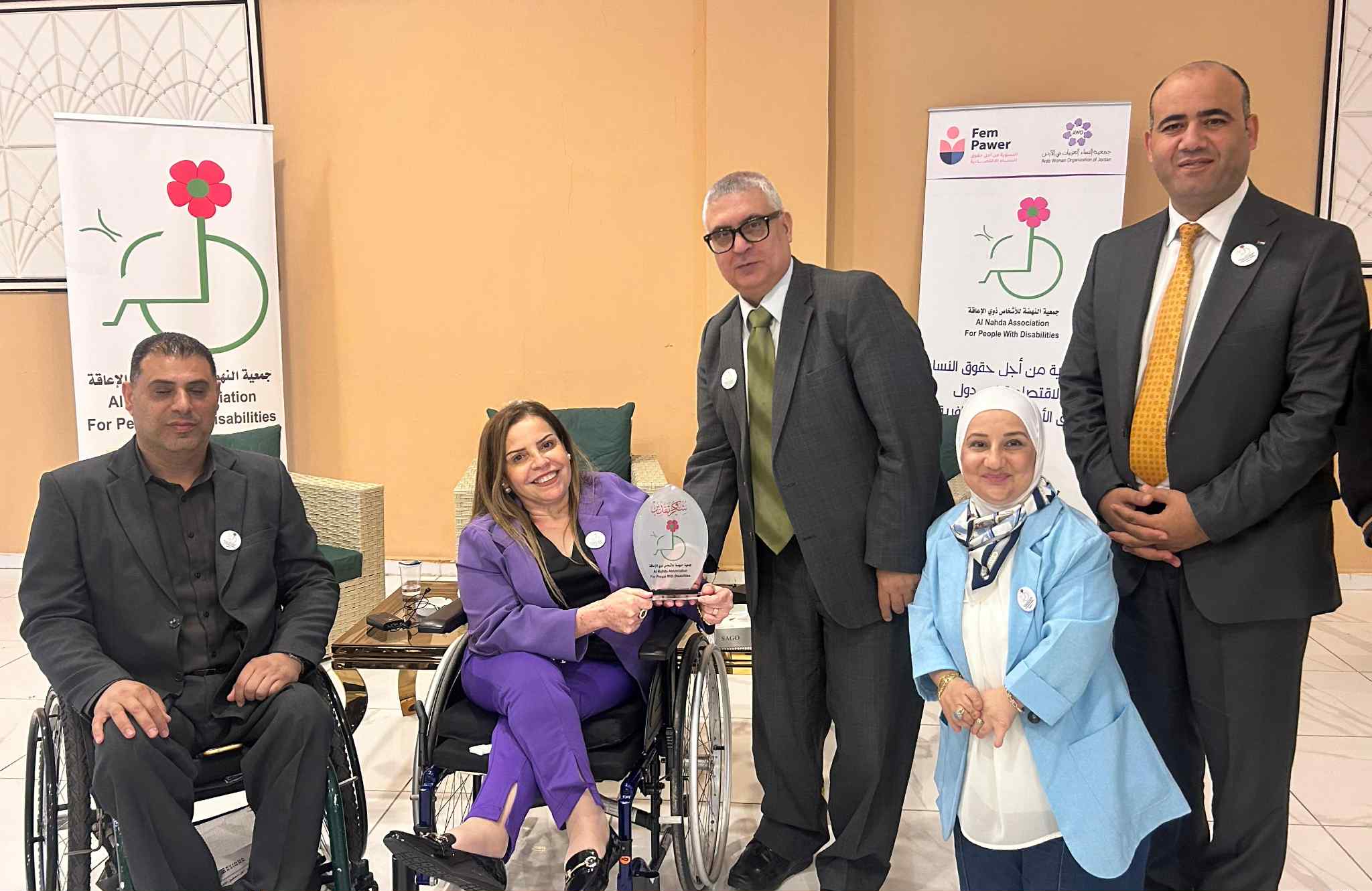 جمعية النهضة تحتفي بإنجازات مشروع “بلا تمييز” في اليوم العالمي للإعاقة