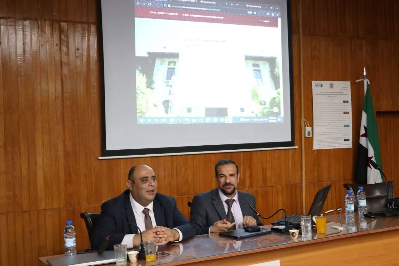 مركز الذكاء الاصطناعي والتحول الرقمي يشارك في تدريب أعضاء الهيئة التدريسية بجامعة دمشق