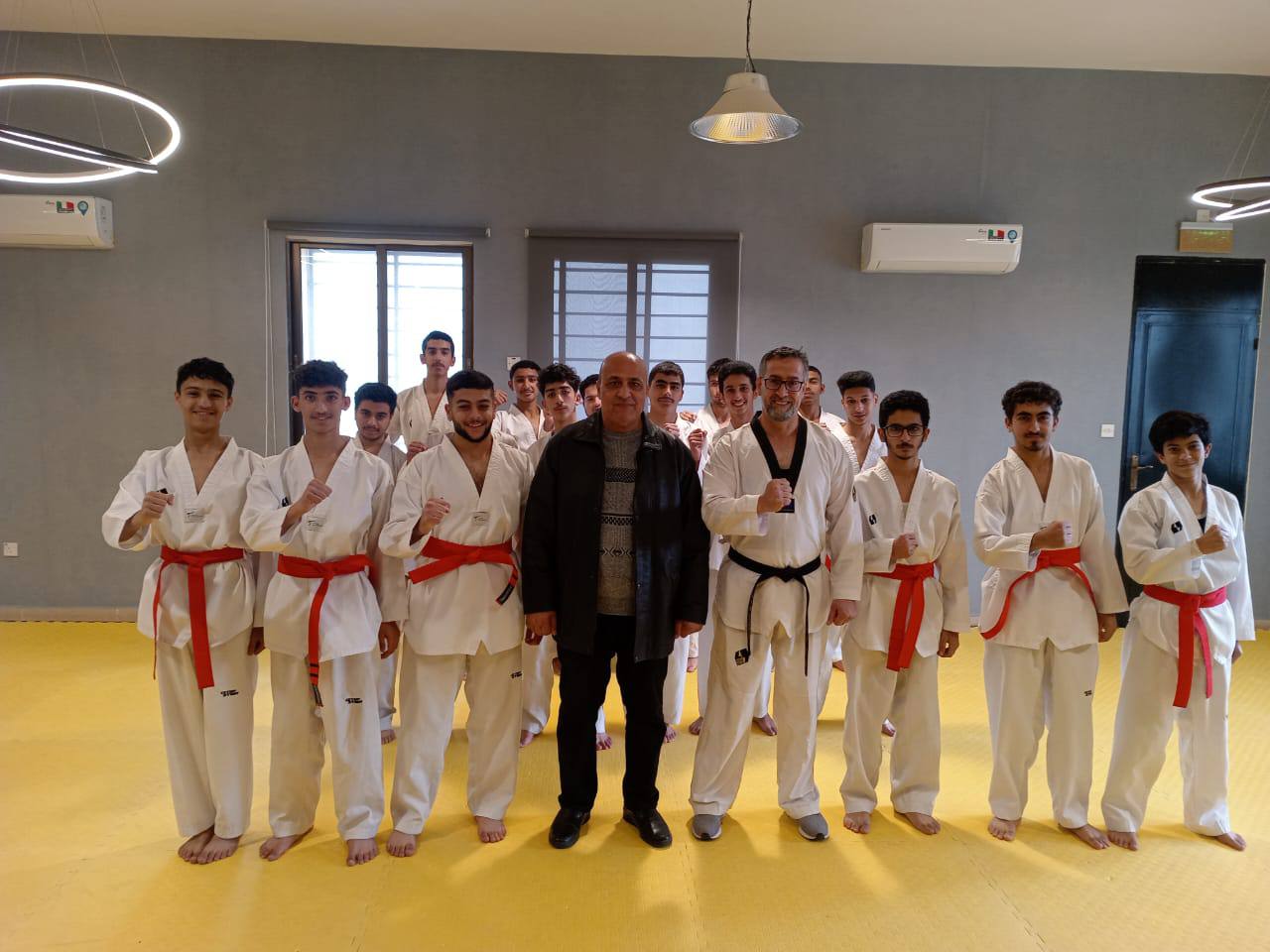 مدير شباب إربد يتفقد برنامج التايكواندو في مركز غرب إربد ويزور مركز شابات المزار الشمالي