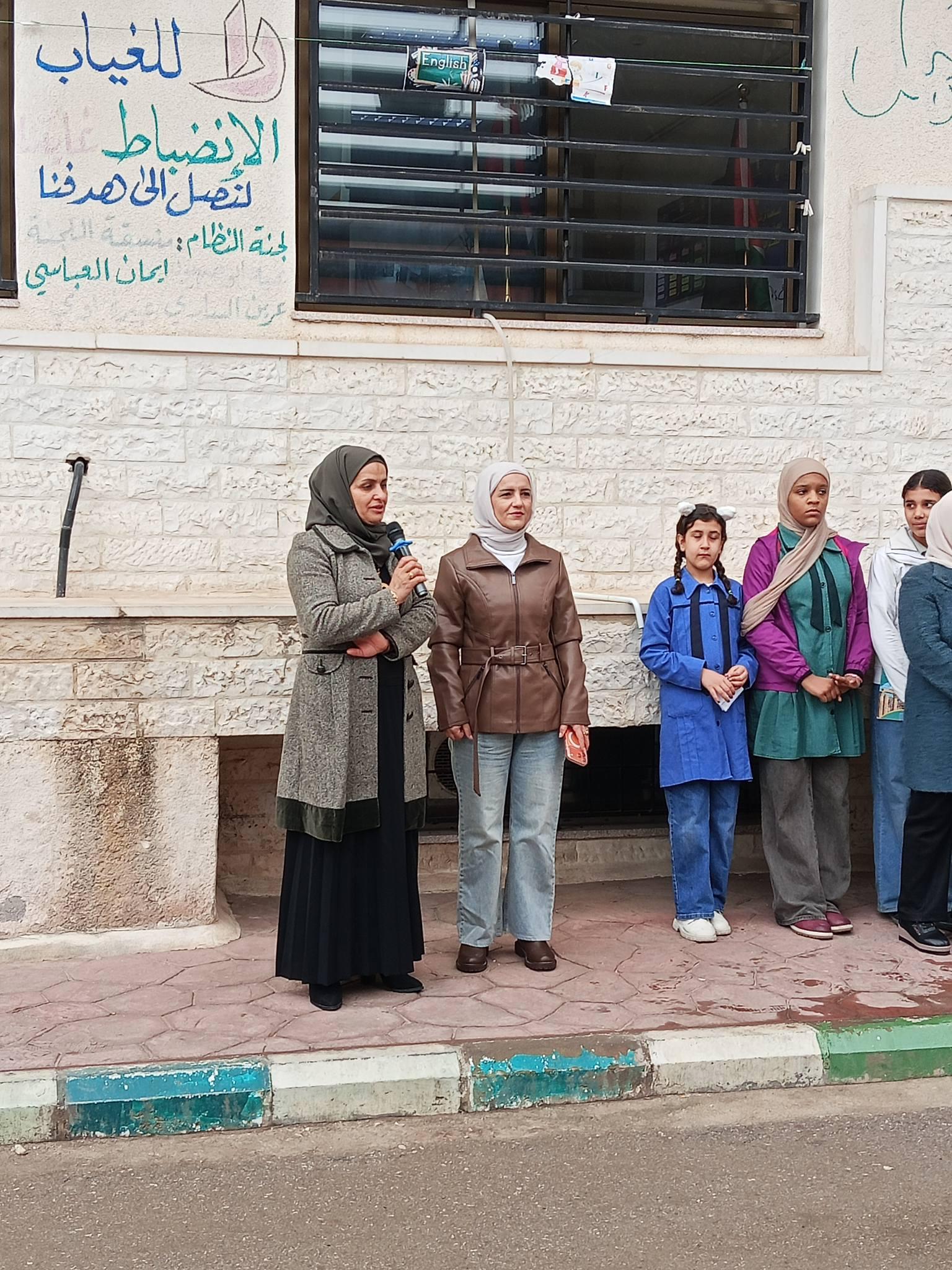 فريحات تتفقد مدارس لواء الأغوار الشمالية في ظل الظروف الجوية السائدة