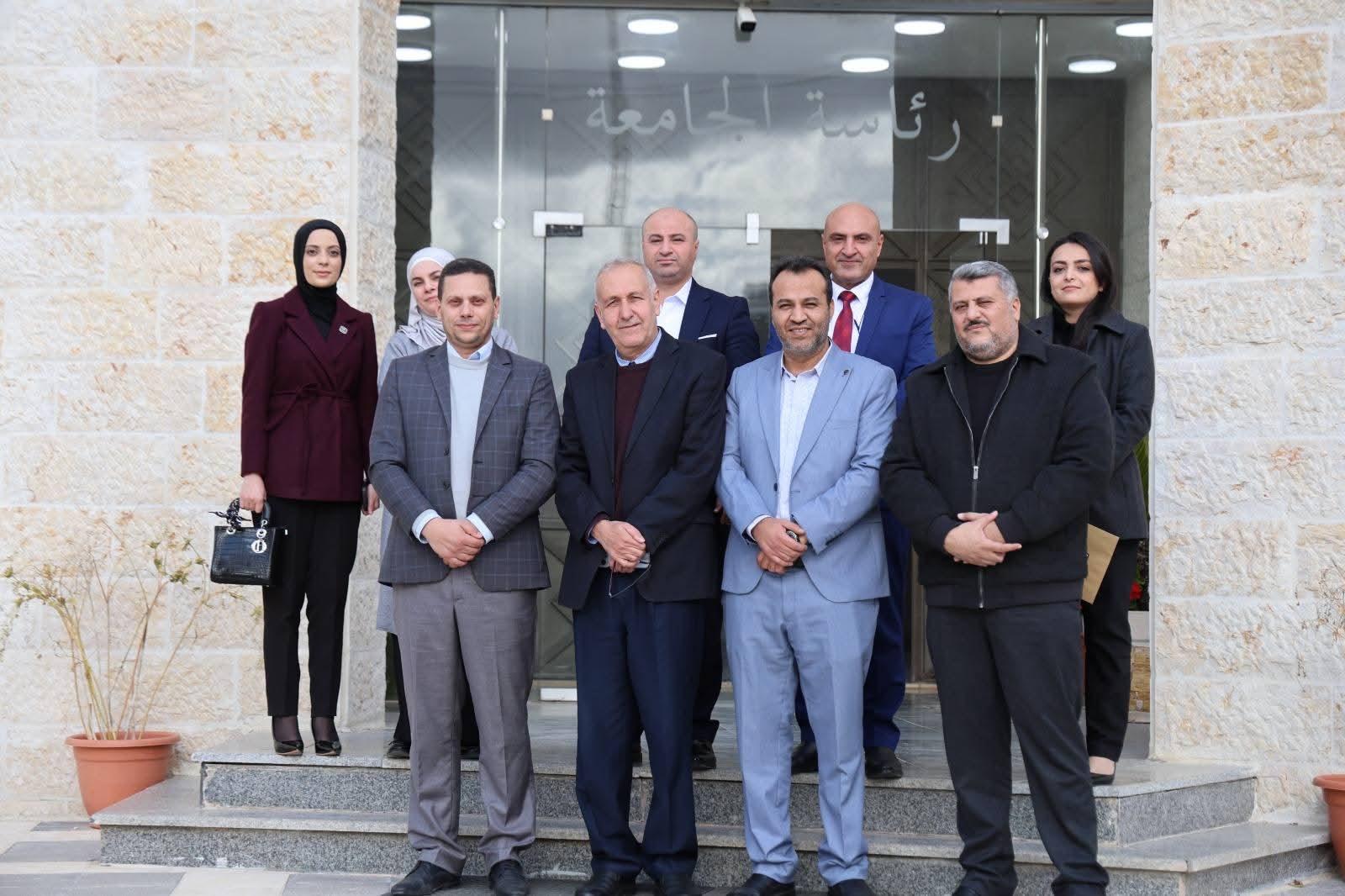 جامعة عجلون الوطنية توقع مذكرة تفاهم مع شركة أبسط لتكنولوجيا المعلومات