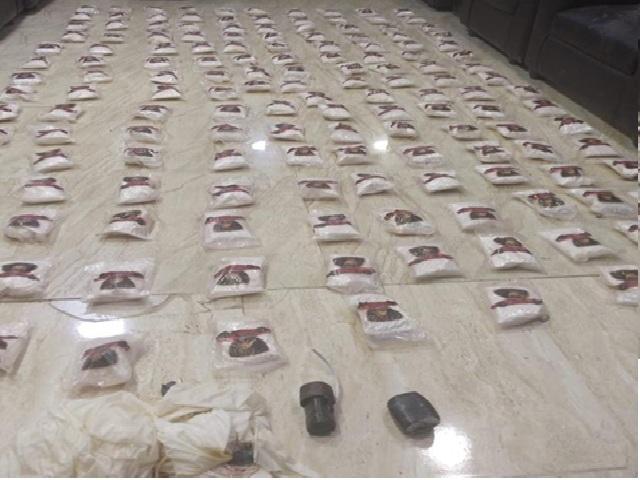 المنطقة العسكرية الشرقية تحبط 4 محاولات تهريب كميات كبيرة من المواد المخدرة بوساطة بالونات