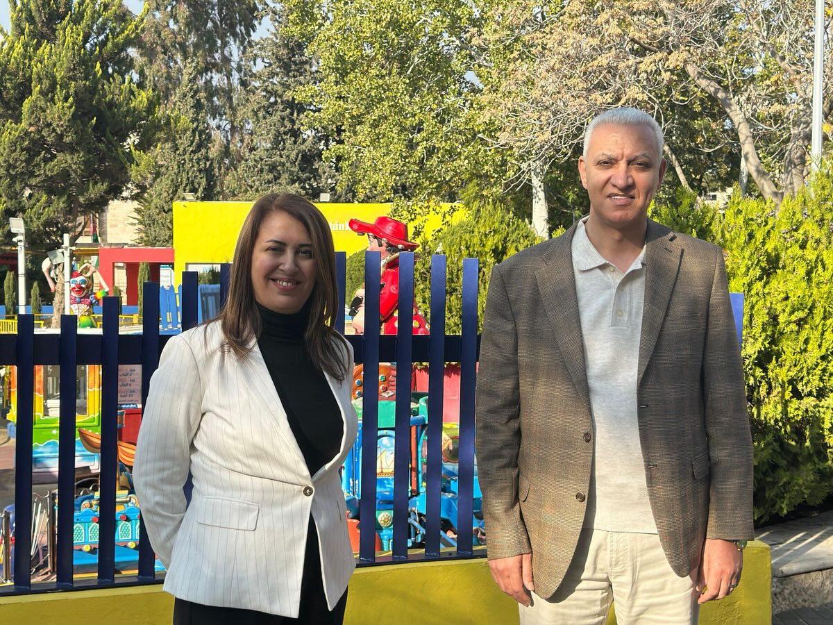 صبيح تستقبل النائب العموش في مركز زها الثقافي