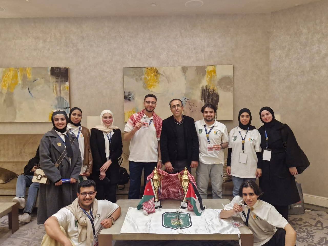 جامعة عجلون الوطنية تحصد مركزين أولين في أولمبياد اللغة الإنجليزية العالمي للجامعات 2025