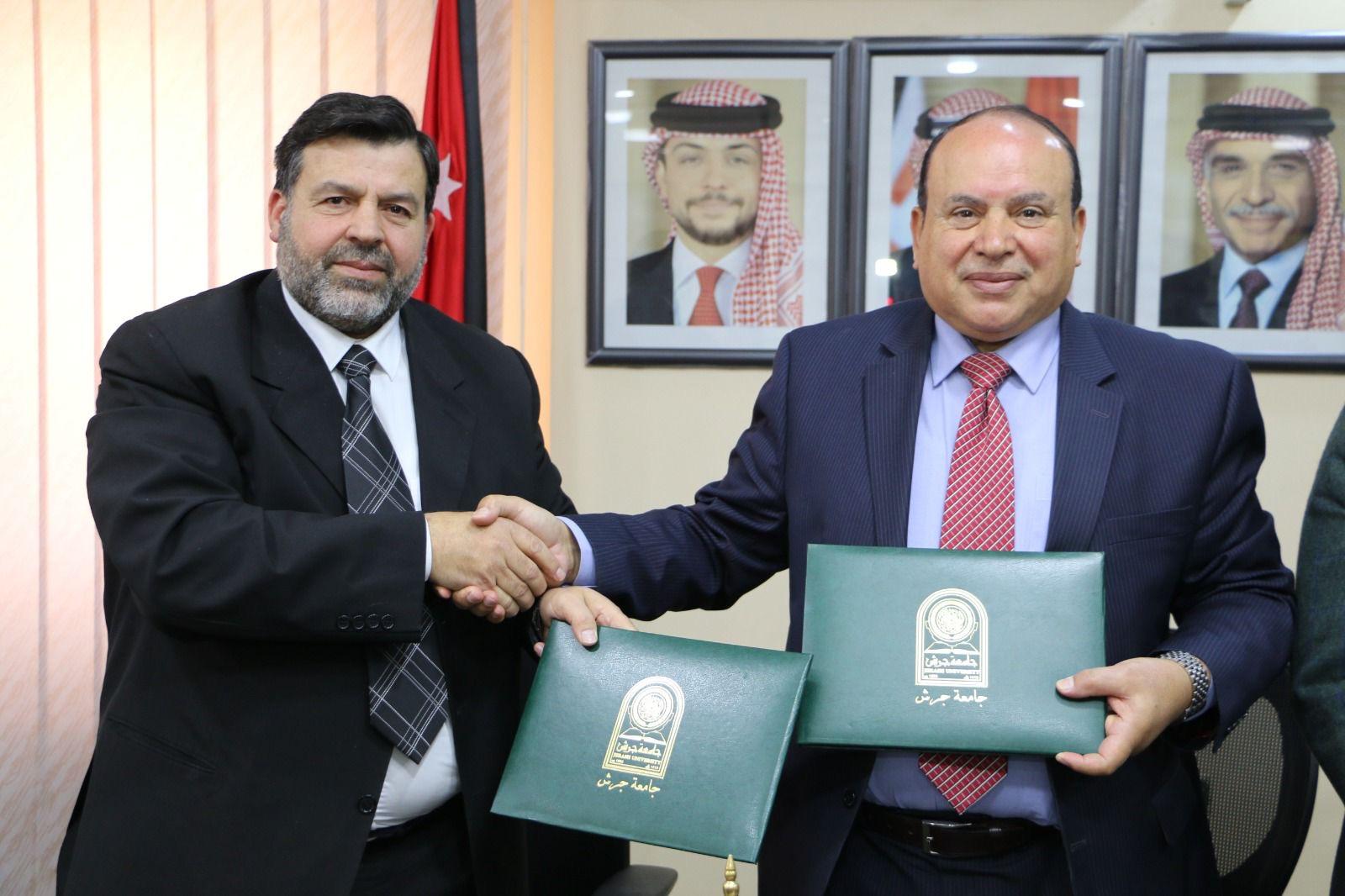 جامعة جرش توقّع مذكرة تفاهم مع الجمعية العربية لعلم النفس الرياضي التطبيقي