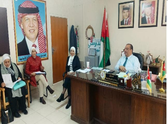 تربية مادبا تناقش الخطة الاجرائية لتنفيذ توصيات تقرير توجيه السياسات