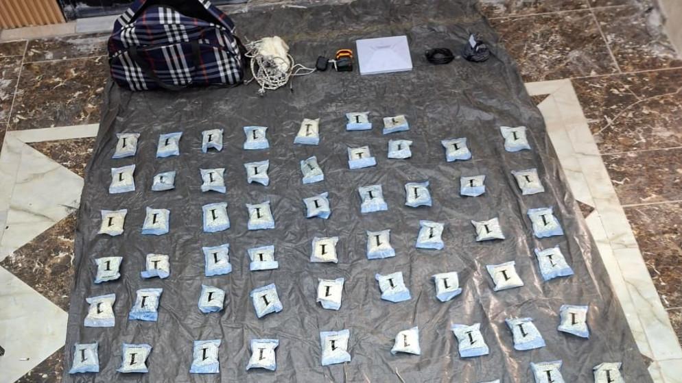 الجيش يحبط تهريب مخدرات عبر بالونات موجهة بأجهزة متطورة