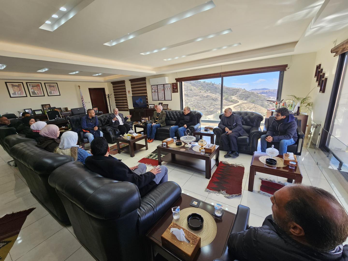 الهلالات تستقبل نائب رئيس الاتحاد الدولي لحماية الطبيعة وتستعرض مجالات التعاون المشترك