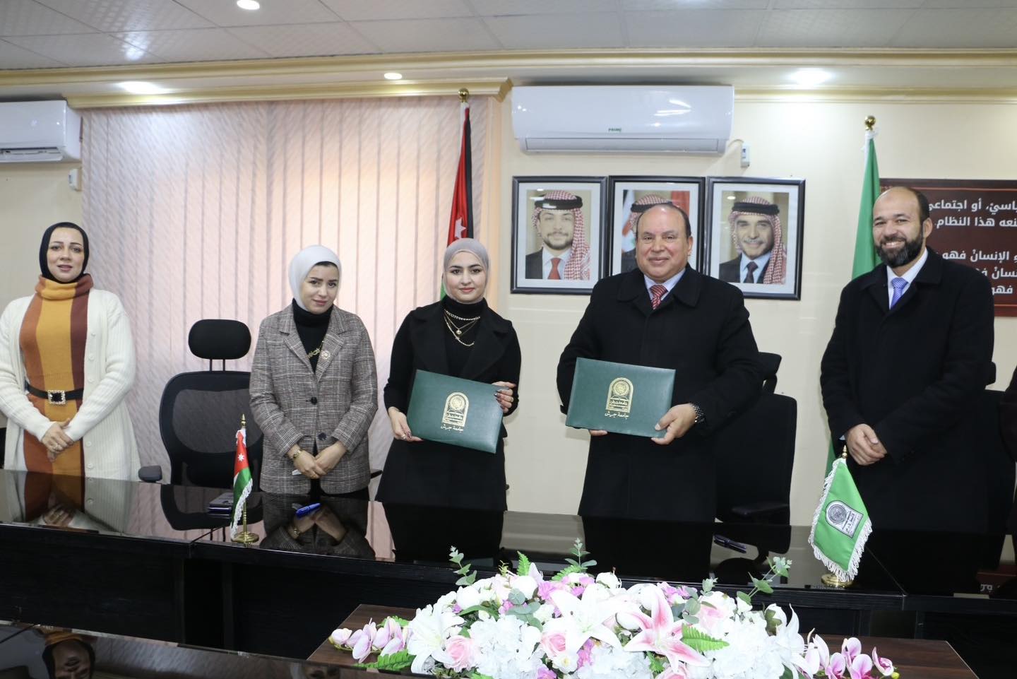 جامعة جرش توقّع مذكرة تفاهم مع أكاديمية كريستال للاستشارات والتدريب