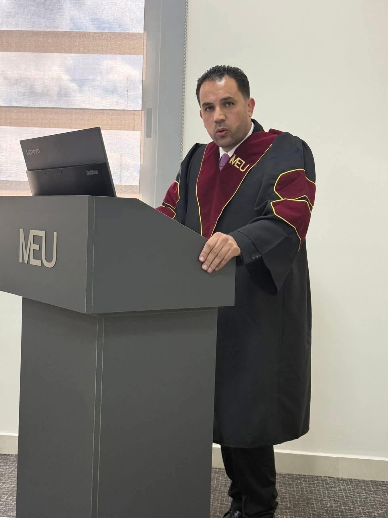 الزميل طلال غنيمات…مبارك