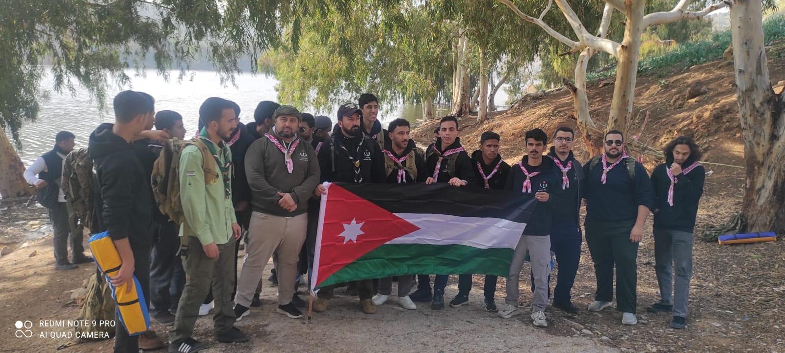 انطلاق معسكر الجوالة في بيت شباب جرش