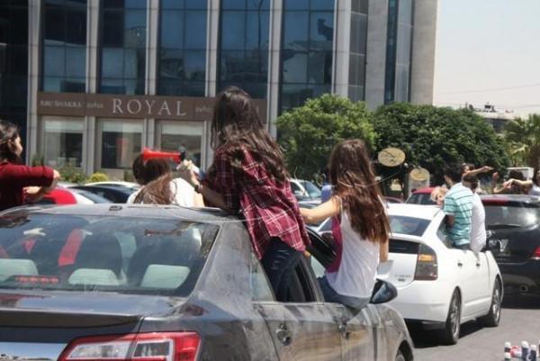 رقباء سير لضبط مخالفات مواكب التوجيهي