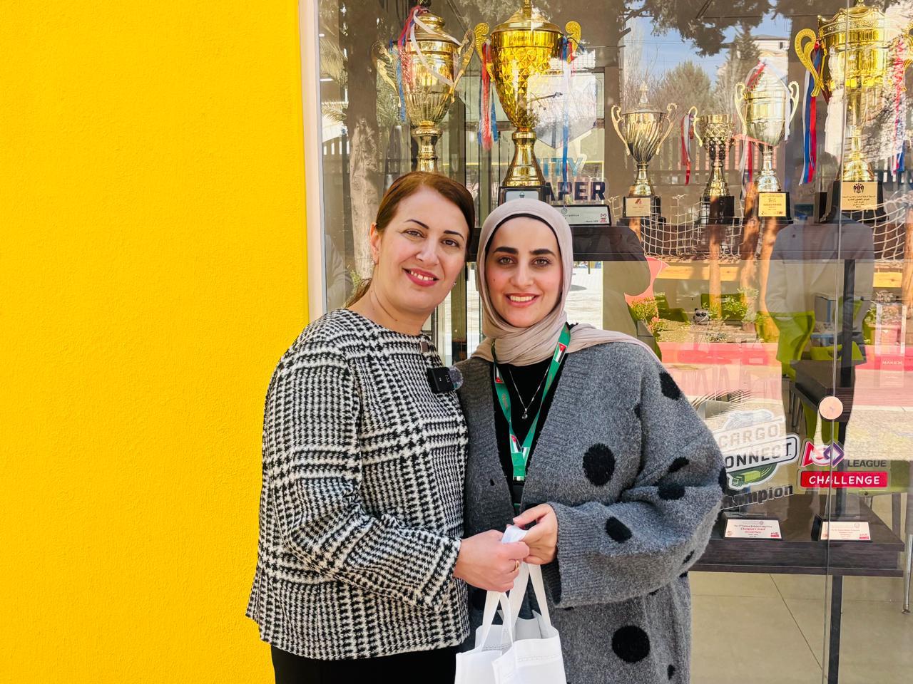 رانيه صبيح تكرّم مجموعة إنجاز الإعلامية تقديرًا لدورها الإعلامي