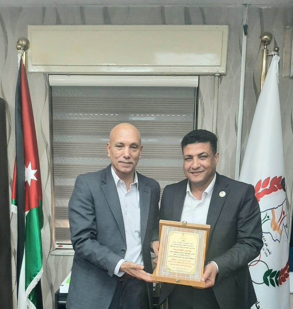 اتحاد جمعيات جرش يكرم رئيس الاتحاد العام الخوالده