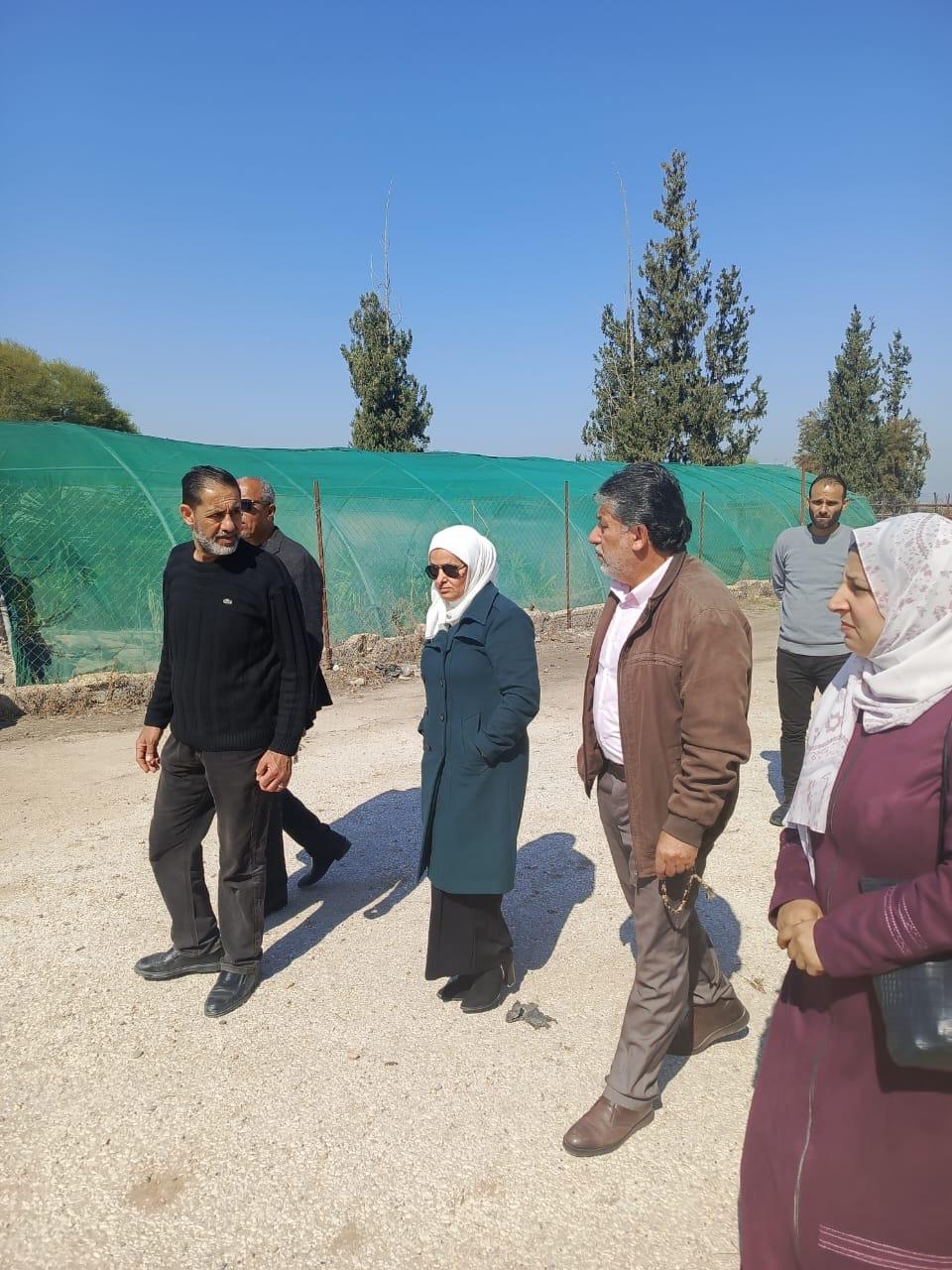 فريحات تتابع واقع التعليم المهني في مدرسة وادي الريان المهنية  للبنين