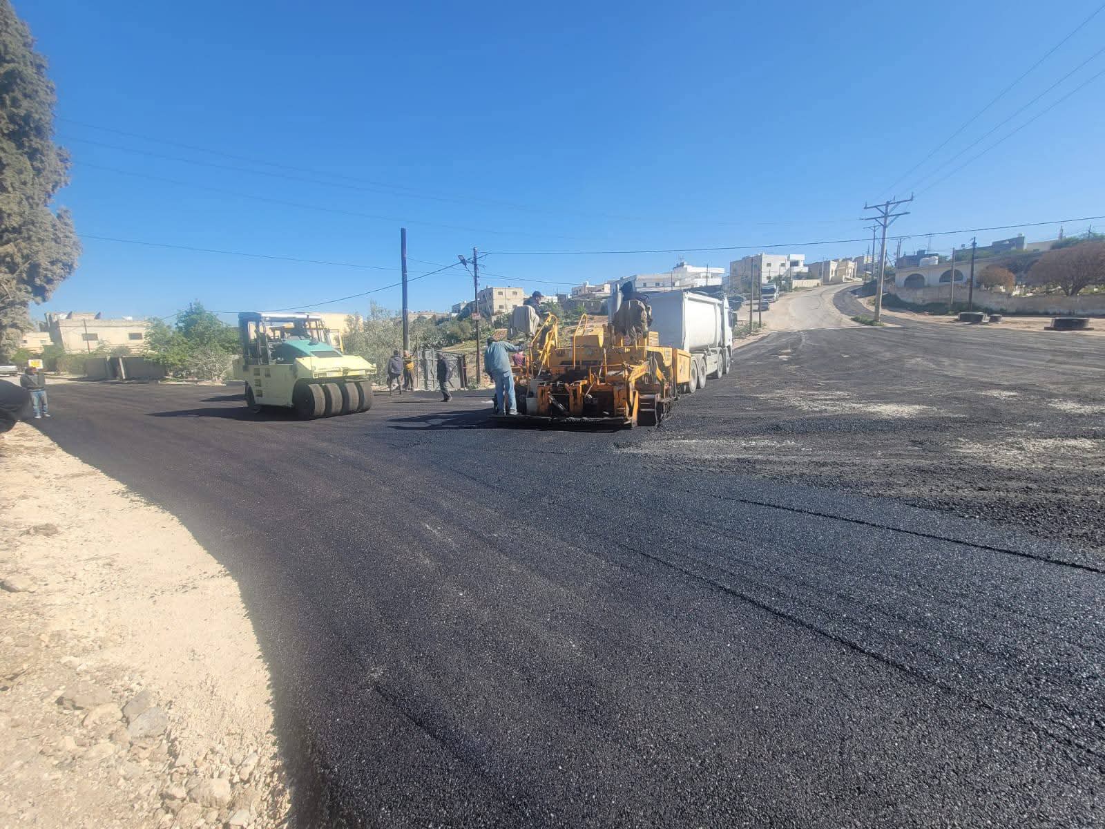 بلدية غرب إربد تبدأ بتوسعة تقاطع 