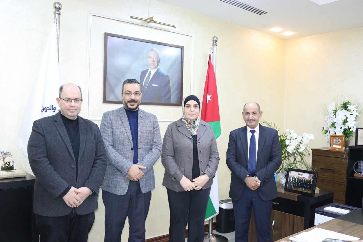 نقيب المهندسين الزراعيين يلتقي مدير عام مؤسسة الغذاء والدواء