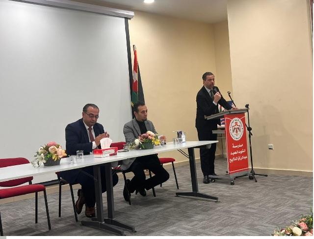 الحياصات يلتقي ضباط الإعلام في مدارس جرش