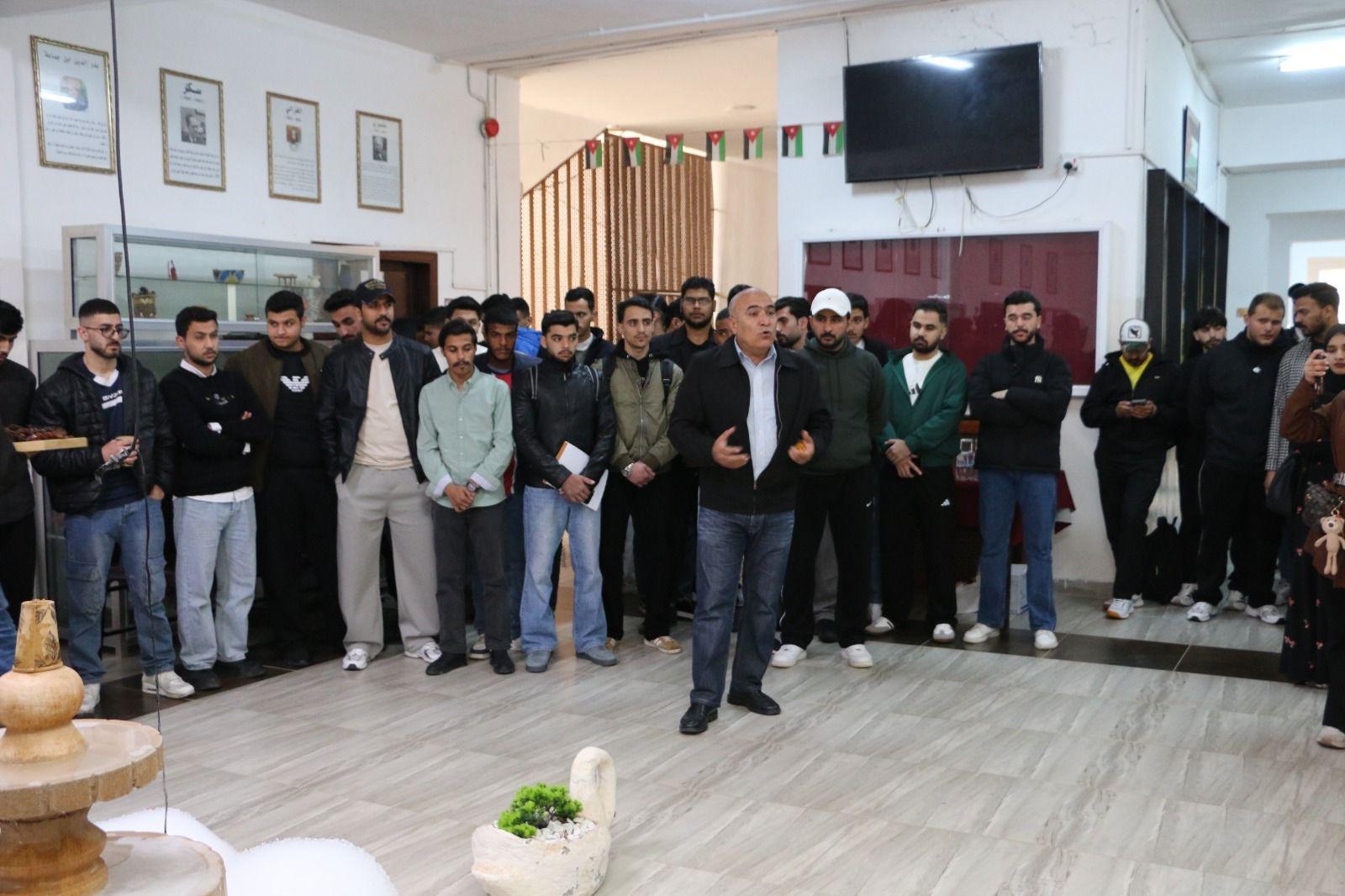 جامعة جرش تقيم مجلس عزاء للطالب محمد محمود السعيداني