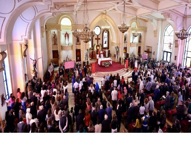 عجلون :الطوائف المسيحية تحيي الشعانين وسط دعوات بالسلام