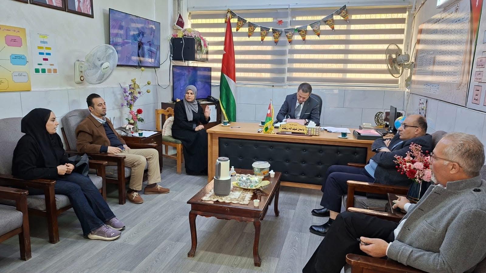 جولات ميدانية مكثفة لتربية جرش لتعزيز جودة التعليم ومتابعة واقع المدارس