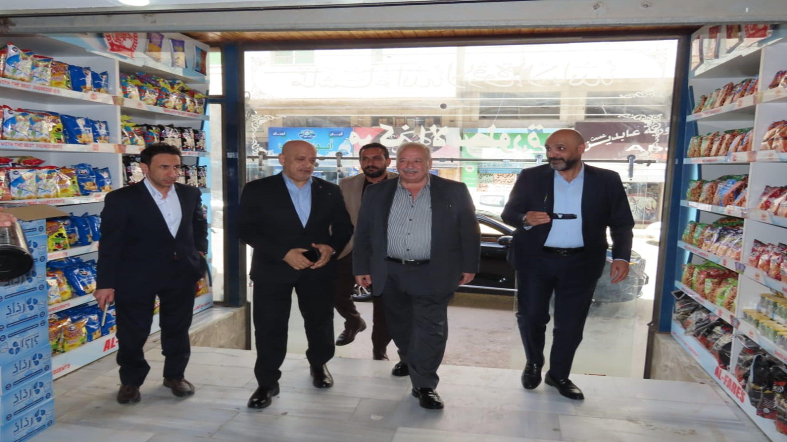 زيارة تفقدية للأسواق في مادبا لتعزيز الرقابة ودعم الحركة التجارية في مادبا(صور)