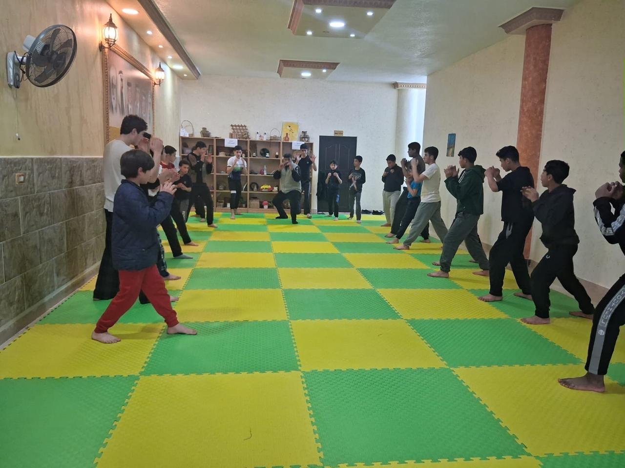 استمرار برنامج الجوجيتسو في مركز شباب وشابات سوف